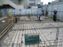 土間配管工事